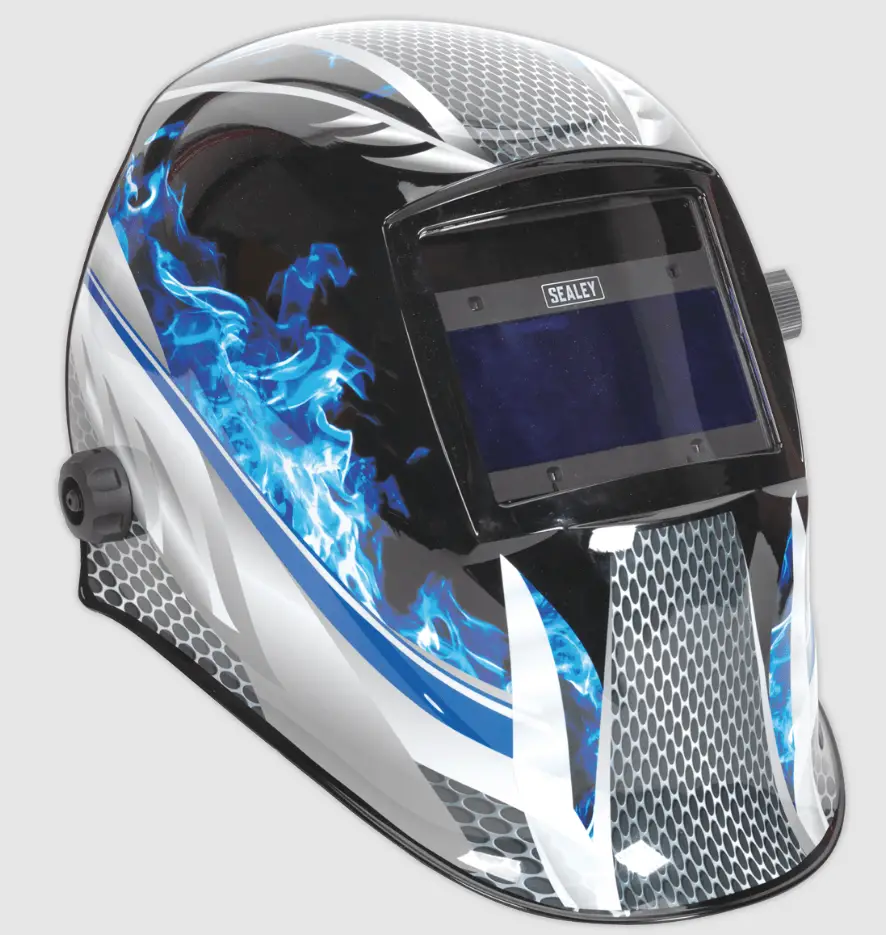 SEALEY PWH615 Welding Helmet with Air Purifying Respirator Auto Darkening Shade product