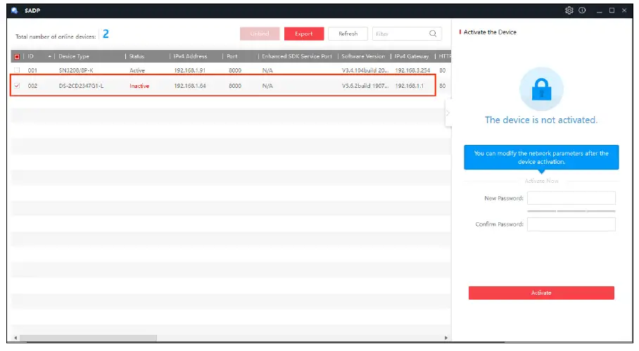 HIKVISION TURING Legacy Camera 1