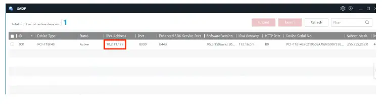 HIKVISION TURING Legacy Camera 12