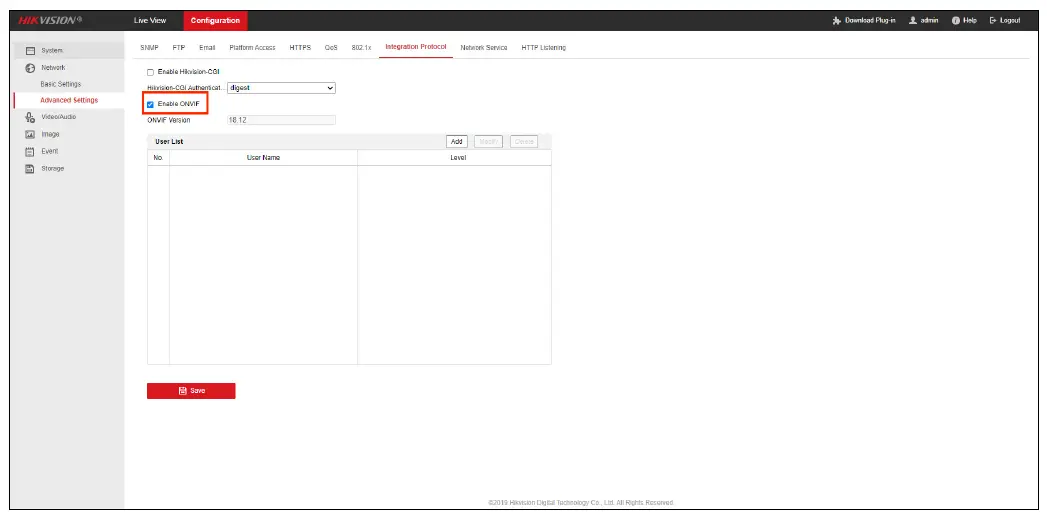 HIKVISION TURING Legacy Camera 3