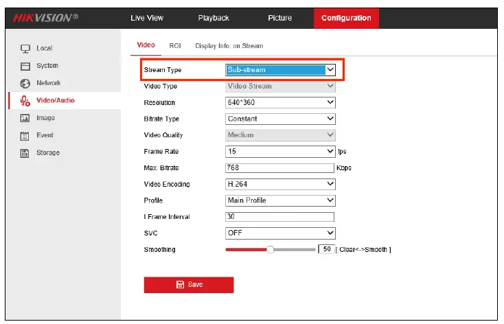 HIKVISION TURING Legacy Camera 5