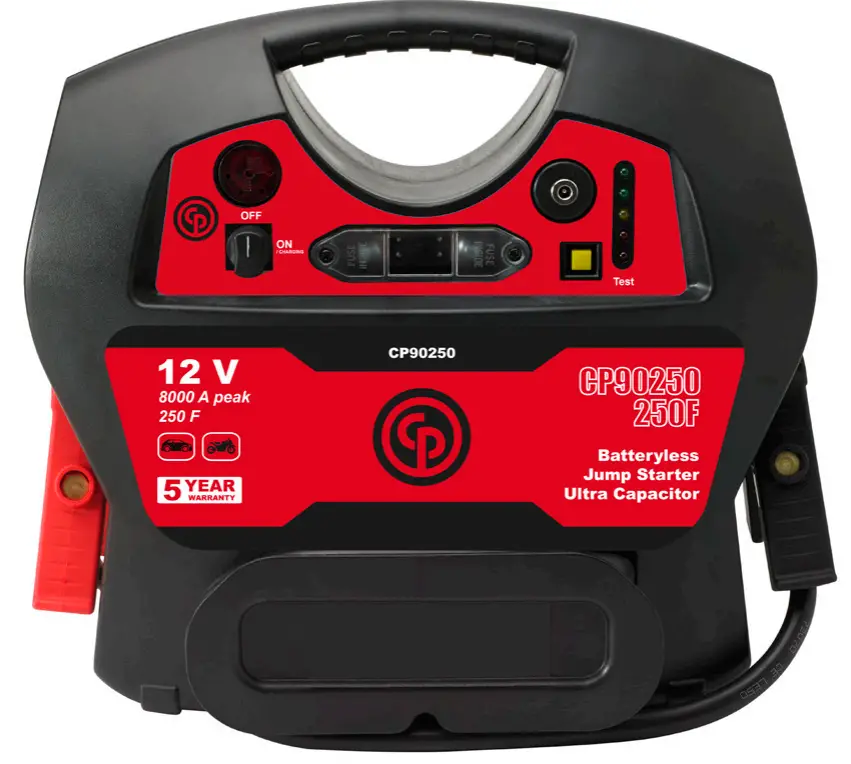 Chicago Pneumatic CP90250 Batteryless Jump Starter Ultra Capacitor