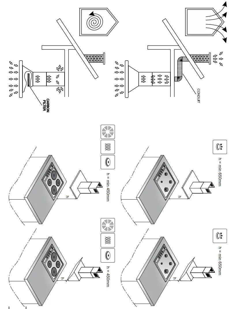 FAGOR 3CFT 6051N Kitchen Extractor Hood - fig 2