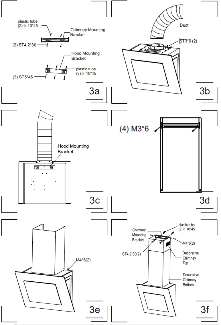 FAGOR 3CFT 6051N Kitchen Extractor Hood - fig 4