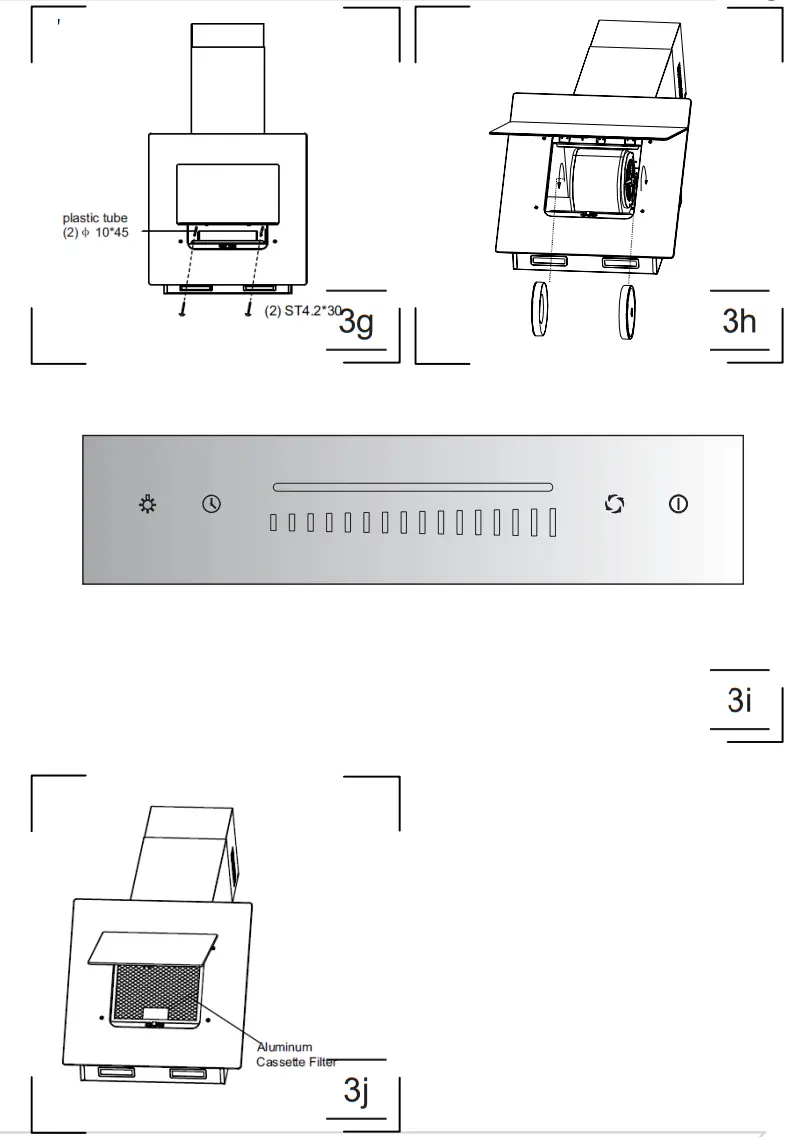 FAGOR 3CFT 6051N Kitchen Extractor Hood - fig 5