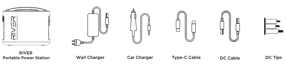RIVER Portable Power - box