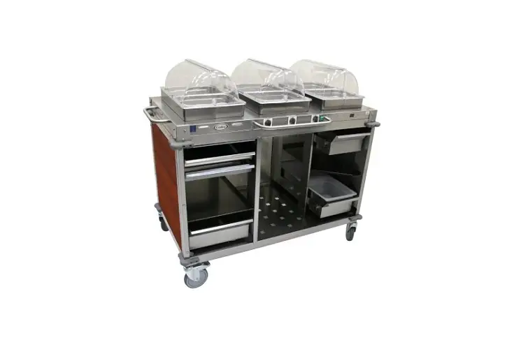 Cadco Cbc-hhh-l Series Cbc-hhh-l5 Heated Buffet Cart User Manual Cadco Cbc-hhh-l Series Cbc-hhh-l5 Heated Buffet Cart User Manual