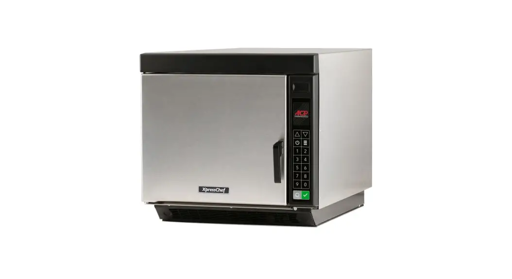 Xpresschef Mrx2bl High Speed Commercial Combination Oven Owner's Manual