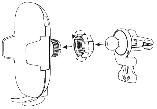 QUIKCELL-DRIVE-DOCK-Wireless-Charging-Car-Mount-fig-8