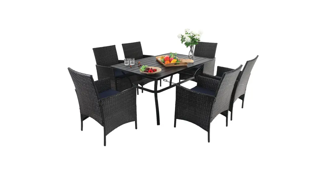 Homedepot Thd7-0604-097 Metal Patio Outdoor Dining Set User Guide