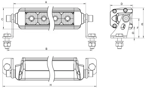 ARC LIGHTING 62133 Xtreme Series Rally Bar 01