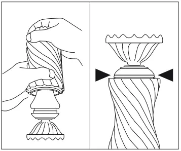 TENGA FLX 001 Spiraling Sensations Reusable Male Pleasure Device - Fig 7