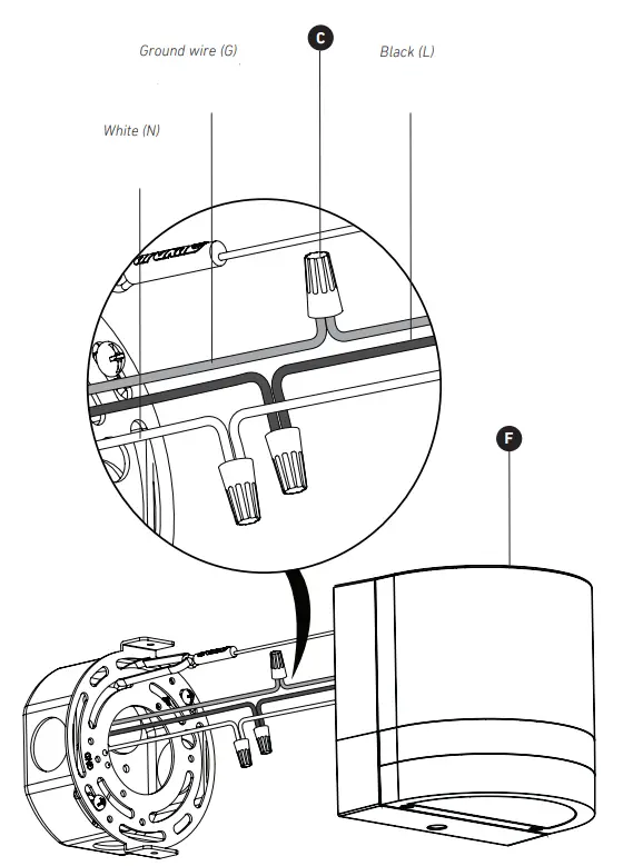artika OUT-VR-SS Valor Round Indoor-Outdoor LED Wall Light-11