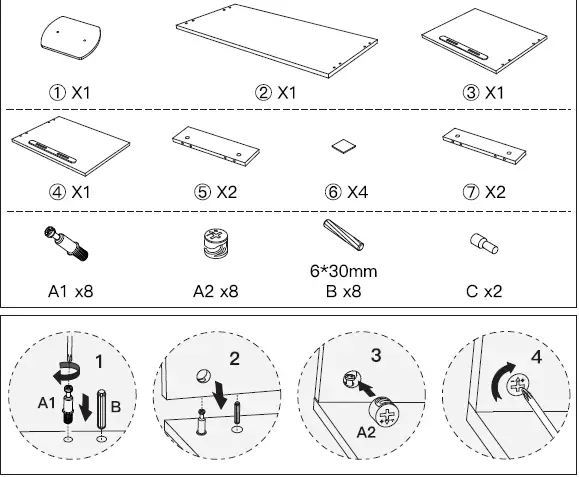 LORYERGO-LEMS18-Triple-Monitor-Stand-FIG-2