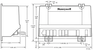 FIG 2 Approximate ignition module dimensions in in.