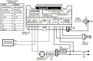 FIG 20 Typical hookup when S8910U replaces Honeywell S89 or S890
