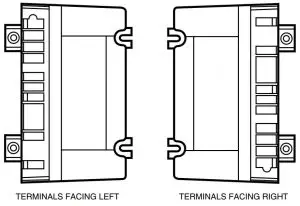 FIG 4 MOUNT IN ONE OF THESE POSITIONS