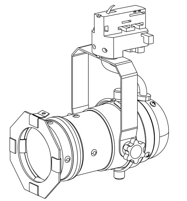 ARTECTA A0320070 Par 16 Tracklight Warm on Dim V1