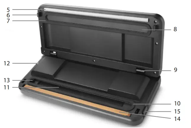 PHILCO PHVS 3030 Cordless Vacuum Sealer - Fig 1