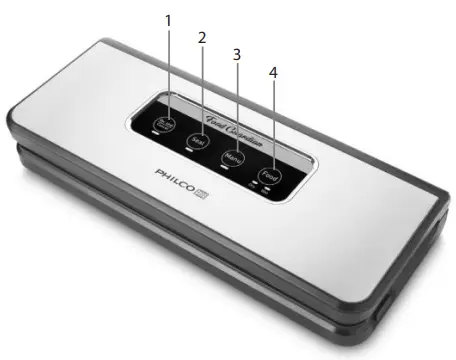 PHILCO PHVS 3030 Cordless Vacuum Sealer - Fig