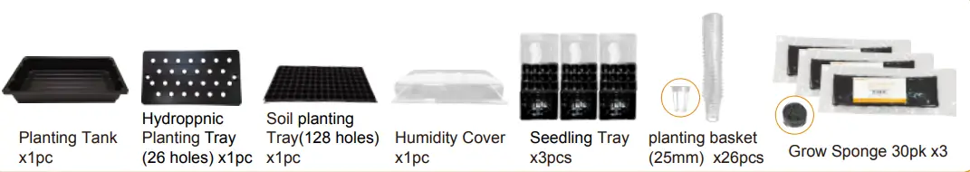 OPCOM OFG011P Grow Cube Indoor Hydroponic Gardening Systems-fig5