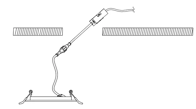NICOR DLE4 Edge Lit Surface Mount LED Downlight - fig6