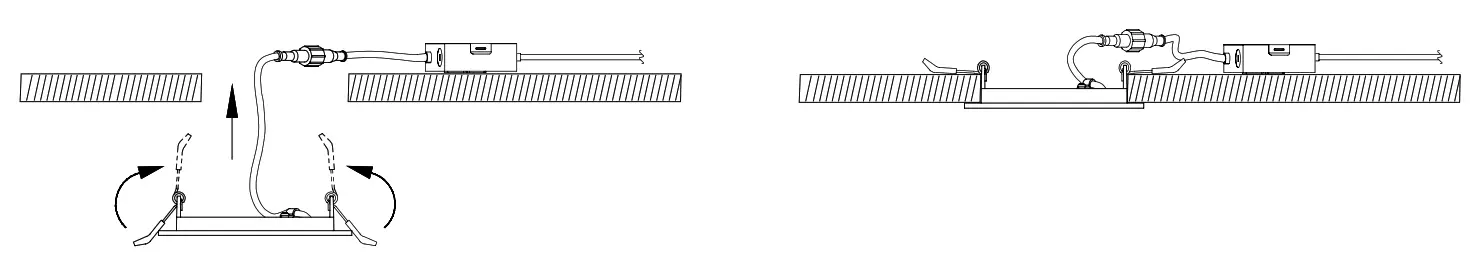 NICOR DLE4 Edge Lit Surface Mount LED Downlight - fig7