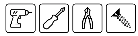 NICOR DLE4 Edge Lit Surface Mount LED Downlight - icon
