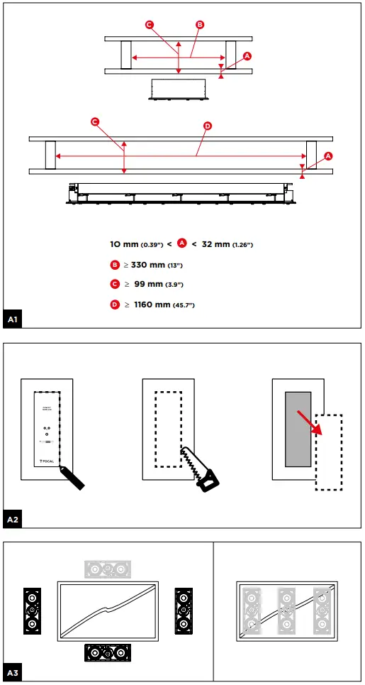 FOCAL-1000-series-utopia-3-Way-in-Wall-Loudspeaker-FIG-2