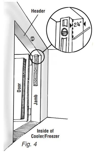 Curtron PP C 120 3484 Polar Pro Flexible Swinging Door for Walk In Coolers &amp Freezers 34 wide x 84 high - fig 8