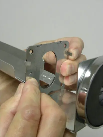 FIG 4 MAGNET MOUNT INSTALLATION INSIDE PLENUM OR AIR HANDLER