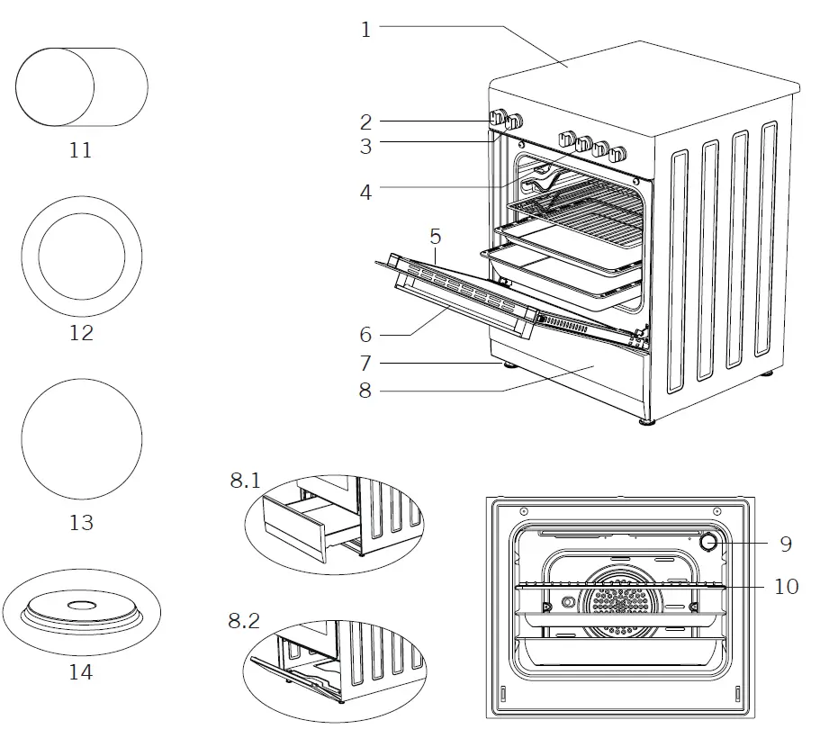 TEKA FS 603 4VE SS Free-standing 2