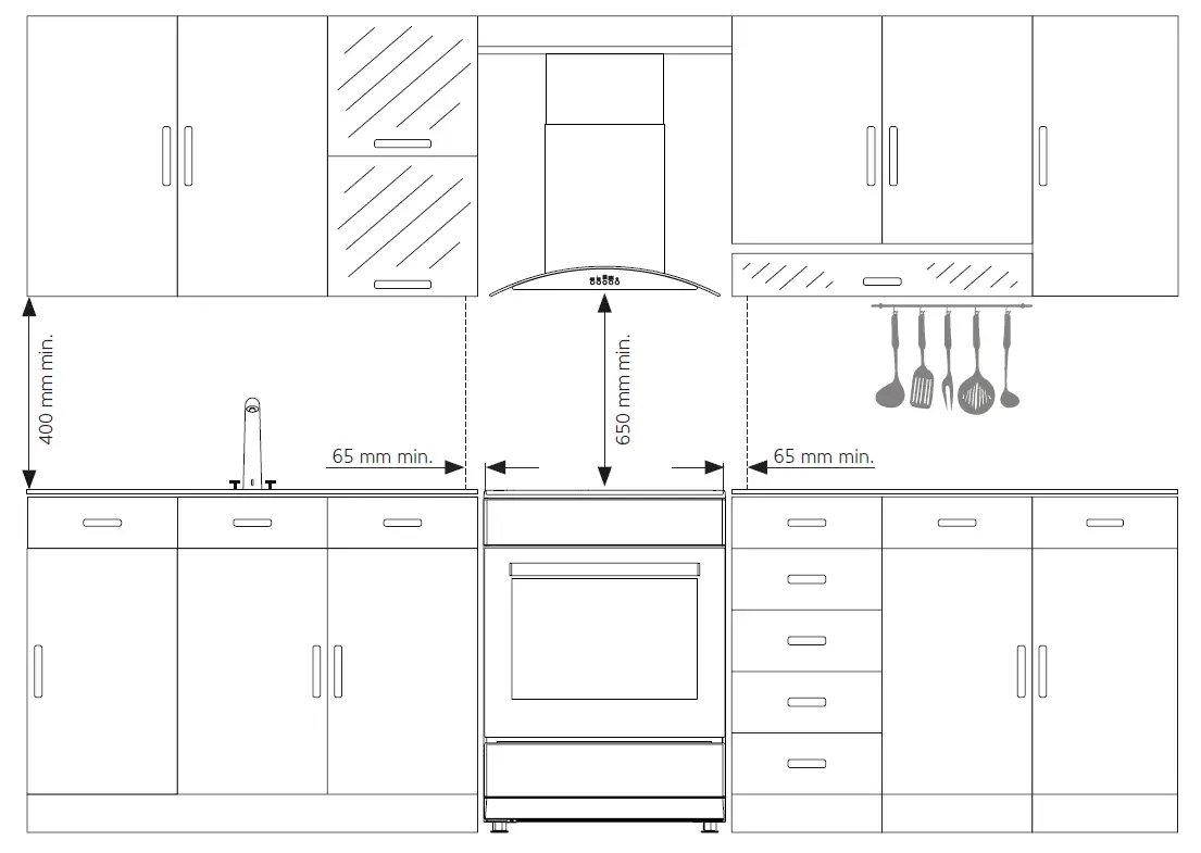 TEKA FS 603 4VE SS Free-standing 4