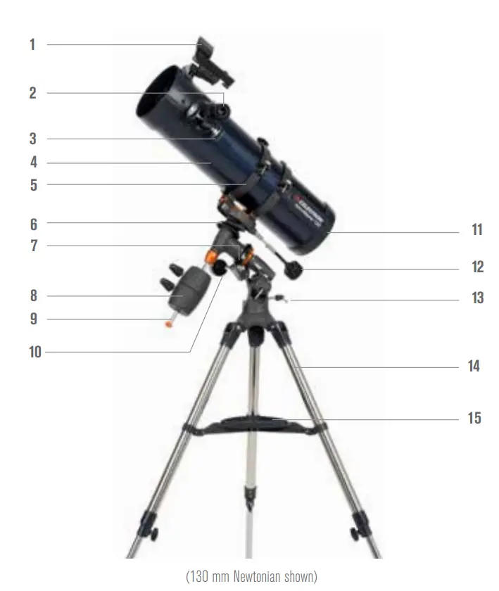 Celestron 21062 AstroMaster 70EQ Refractor Telescope-2