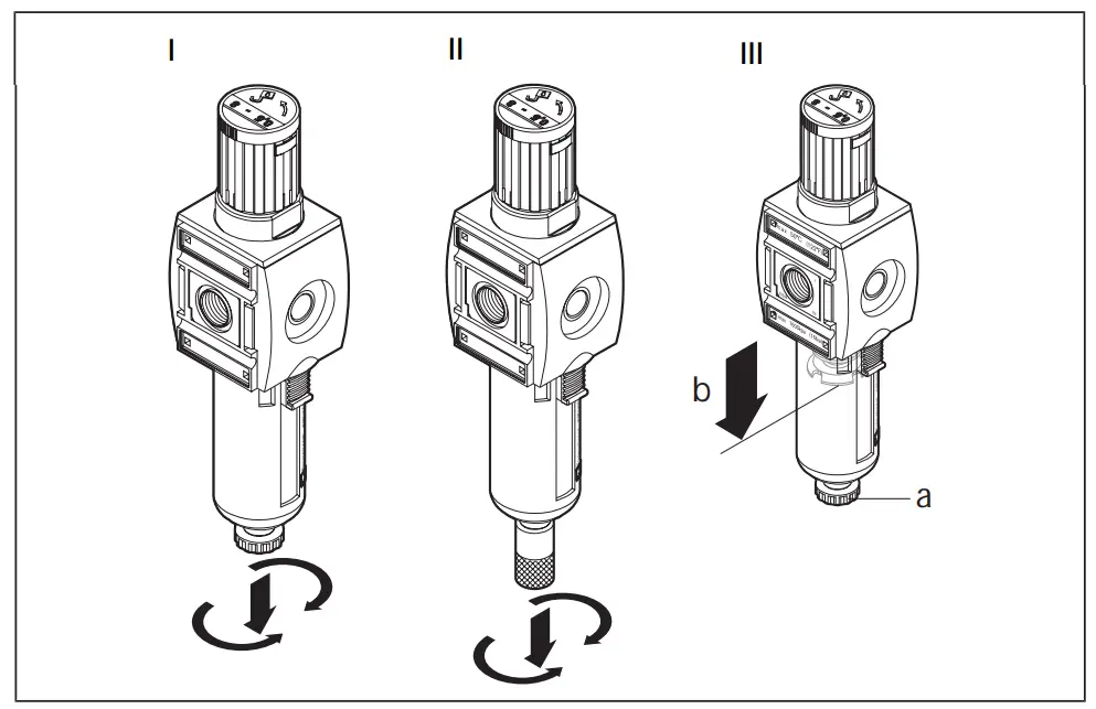 Semi-automatic condensate drain