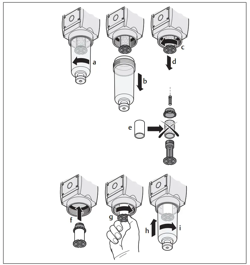 Procedure for series AS1 FRE