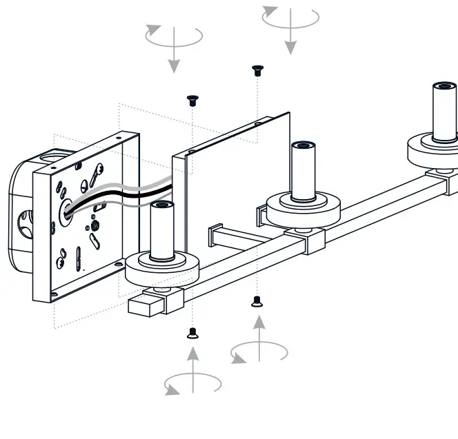 QUOIZEL KLS8623WS 3-Light Weathered Brass Vanity Light - FIg7