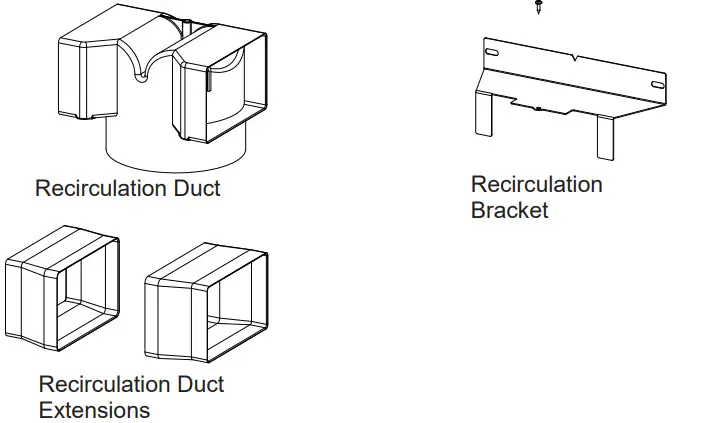 GE CVW7301 Glass Wall Chimney Vent Hoods - Figure 5