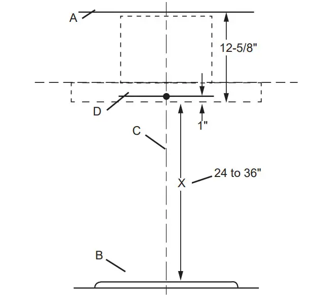 GE CVW7301 Glass Wall Chimney Vent Hoods - Figure 8
