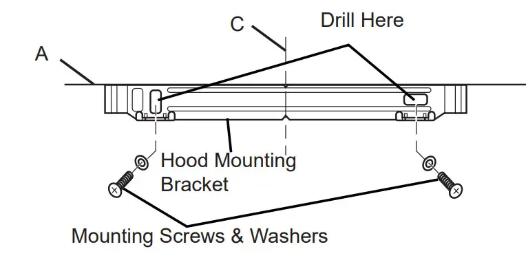 GE CVW7301 Glass Wall Chimney Vent Hoods - Figure 9