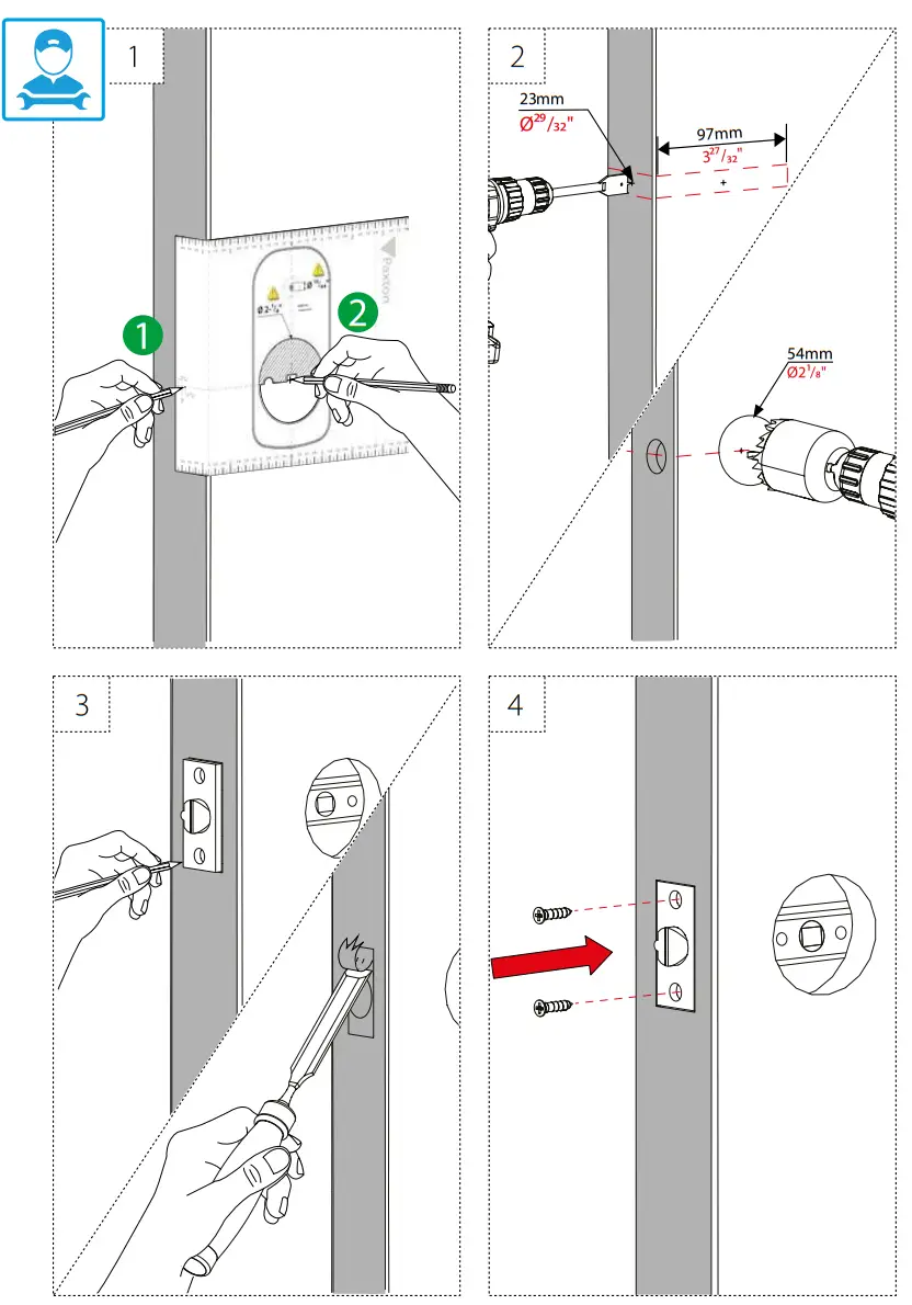 Paxton ins-30231 PaxLock Pro - fig 2