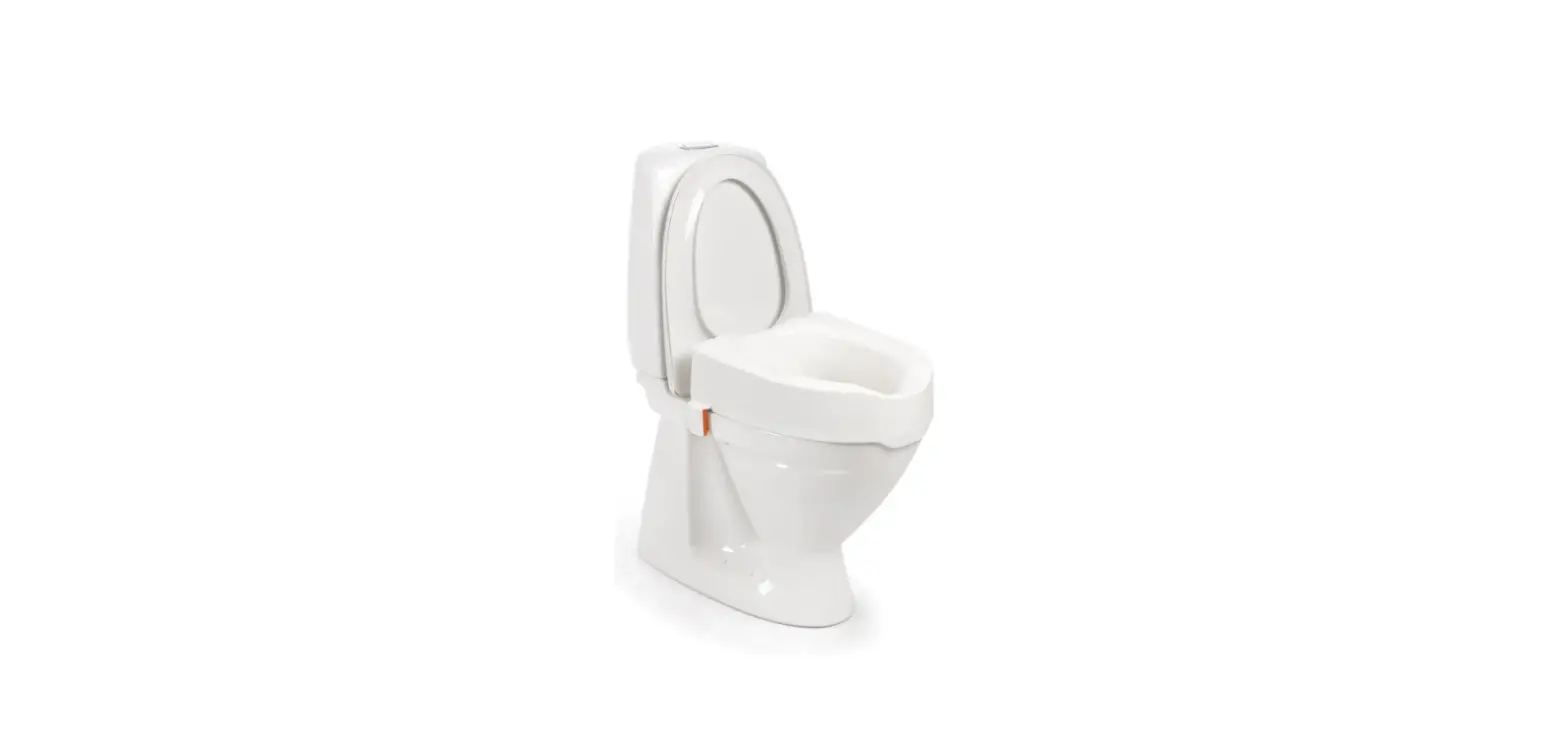 Etac My-loo Toilet Seat Raiser With Brackets Instruction Manual