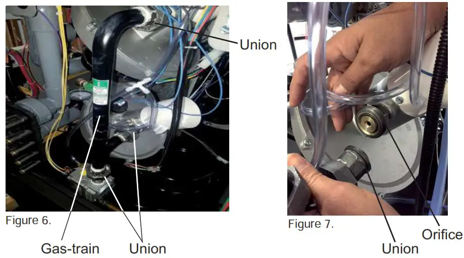PENTAIR 476000 Eti 400 Pool High Efficiency Heater Combustion Blower Replacement Kit - Replacing Combustion Blower 6