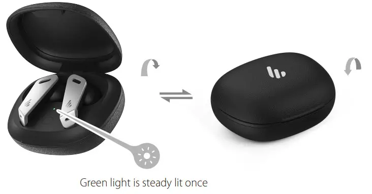 Edifier TWS NB2 Pro -Power on