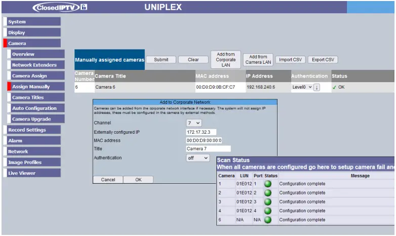NetVu Uniplex Server NVR-fig10