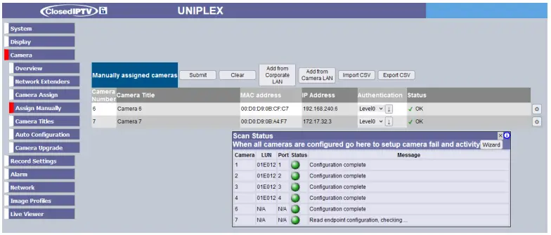 NetVu Uniplex Server NVR-fig11