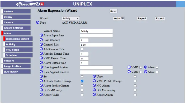 NetVu Uniplex Server NVR-fig12
