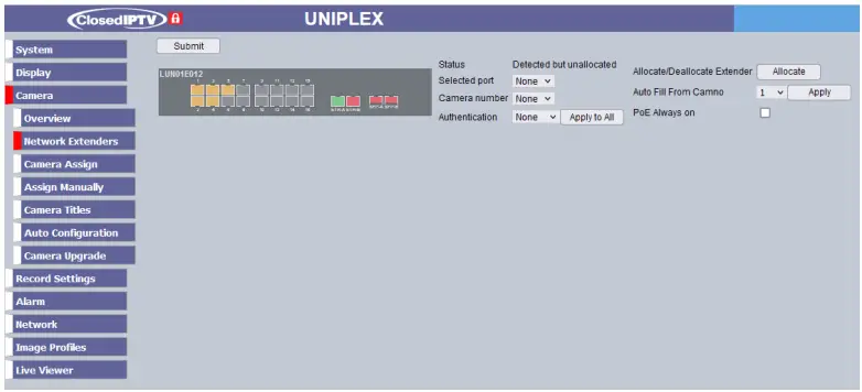NetVu Uniplex Server NVR-fig5