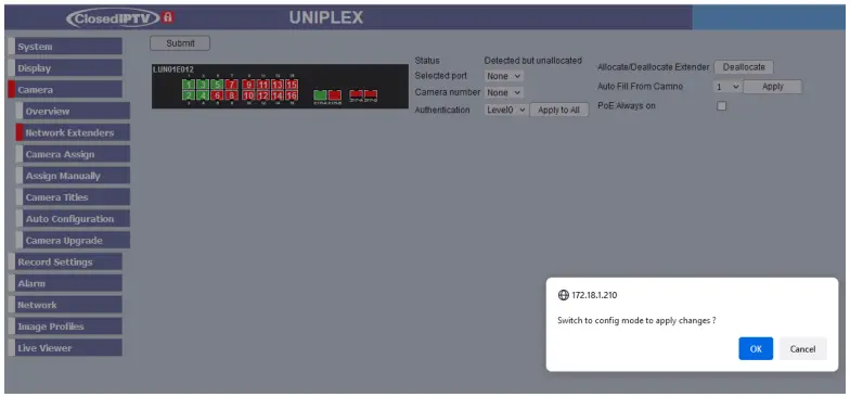 NetVu Uniplex Server NVR-fig6
