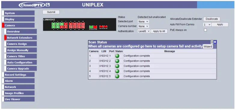 NetVu Uniplex Server NVR-fig7